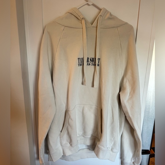 Cream Taylor Swift Eras Tour OFFICAL Merch Hoodie LARGE - Picture 1 of 5